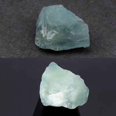 💎 Aguamarina azul natural áspera de 10,14 quilates 14,5 x 13 mm - sin calefacción, piedras preciosas de Brasil Foto 1 de 4