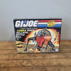 Hasbro Gi Joe 1987 Cobra Pogo Ballistic Battle Ball Neu in versiegelter Verpackung - Bild 1 von 24