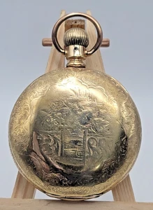 Columbus 11J 18er 1889 Full Hunter Keystone Cyclone GF Taschenuhr LÄUFT -SB8b - Bild 1 von 11