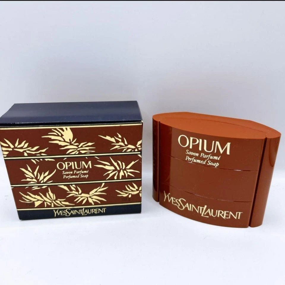 Vintage Yves Saint Laurent Opium Soap Savon Seife 100 Gramm Seife - Bild 1 von 1