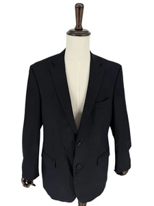 Hugo Boss 42L Super 100 Reda Wool Pasolini/Movie Jacket Sport Coat - Navy - Picture 1 of 23