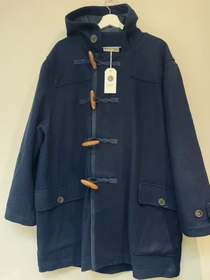 Universal Works Military Duffle Coat Navy Blue - Image 1 of 4