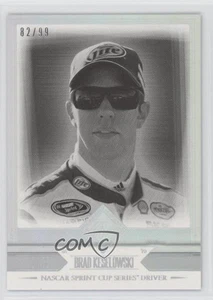 2014 Press Pass Total Memorabilia Silver Holo/99 Brad Keselowski #15 - Imagen 1 de 3