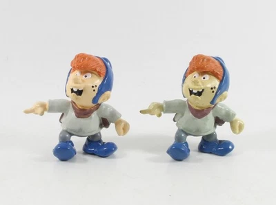 Schlumpf Schlümpfe == 2.0420 == 2 x Rotznase Lehrling von Gargamel Schleich - Bild 1 von 2