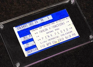 PINK FLOYD L.A. MEMORIAL COLISEUM 15/04/1988 DE COLECCIÓN TALÓN DE BOLETO DE GIRA DE CONCIERTOS - Imagen 1 de 7