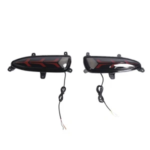 ˘1 Pair LED Rear Bumper Reflector Fog Brake Turn Signal Indicator Light For I20 - Picture 1 of 12