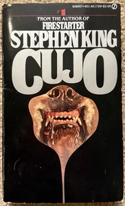 Cujo by Stephen King 1982 Signet Paperback True 1st Edition - Picture 1 of 9