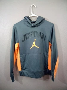 Nike Air Jordan Therma Fit Full Zip Hoodie Youth Size Large 12-13 Jumpman - Picture 1 of 7