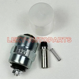 Solenoide de cierre de bomba de inyección de combustible 8190393 para tractor New Holland - Imagen 1 de 6