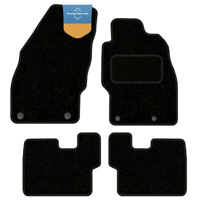 Fits Vauxhall Corsa 2006-2019 Fully Tailored Carpet Car Floor Mat Black - Image 1 of 4