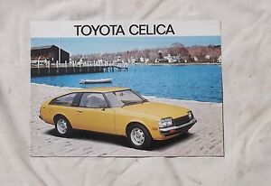 Toyota Celica LT Original Australian Colour Sales Brochure 