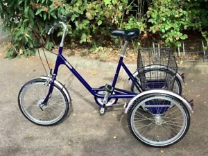 Pashley Picador tricycle. Barely used, in very good condition. Blue. - Picture 1 of 7