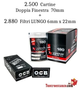 Filtri X-Trem Xtra largo 6 x 22mm + OCB doppia finestra 70mm - Imagen 1 de 6
