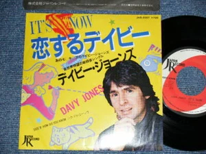 DAVY JONES MONKEES Japan 1981 JAS-2007 Ex 7"45 IT'S NOW - Imagen 1 de 6