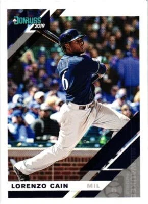 2019 Donruss #184 Lorenzo Cain - Image 1 of 2