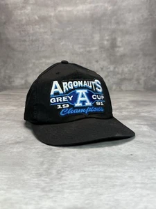 Vintage 1991 Toronto Argonauts CFL Grey Cup Champions Starter Snapback Hat OSFA - Picture 1 of 9
