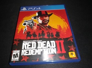 Red Dead Redemption 2 II Playstation 4 PS4 LN PERFECT disc CIB+poster&DLC!