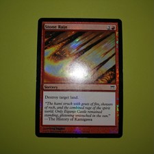FOIL Stone Rain x1 Champions of Kamigawa 1x Magic the Gathering MTG