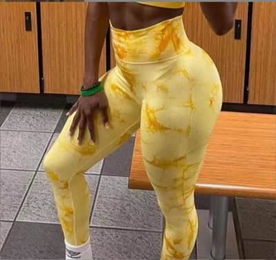 Cintura Alta Mujeres Yoga Leggings Push Up Gimnasio Deportes Correr Fitness Pantalones Pantalones Foto 1 de 4