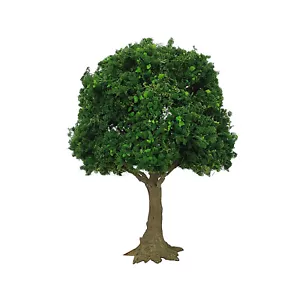 Alberi estivi scala HO/OO 10 cm/15 cm miniature giardino paesaggio paesaggio modello - Foto 1 di 12