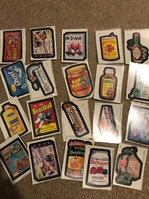 1985 TOPPS WACKY PACKAGES 74 cards Mint - Image 1 of 4