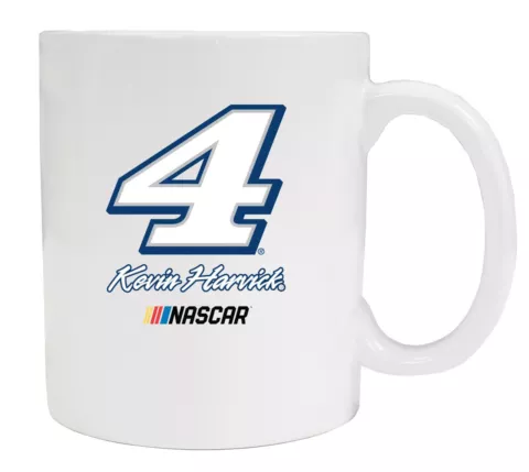 NASCAR Driver Coffee Mugs-Kevin Harvick #4 Ceramic Mug Set of 2 Cover