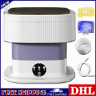 Faltbar günstig Kaufen-10L Mini Waschmaschine mit Schleuder Faltbar Blaulichtsterilisation mit Abfluss