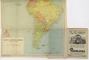 South American Handbook 1942 South & Central America Mexico Cuba Hardback w/ Map - Picture 1 of 12