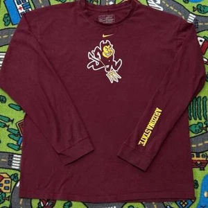 Nike Arizona State ASU Sun Devils Youth Long Sleeve Shirt XL | eBay - Picture 1 of 1