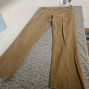 J Crew Pants Mens 32x32 Tan Stretch Cotton Slim Bowery Straight Leg - Picture 1 of 7