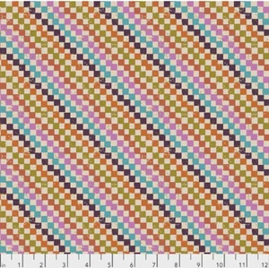 Kathy Doughty New Vintage PWMO045 Tapestry Stripe Fete Cotton Fabric by Yd - Picture 1 of 1
