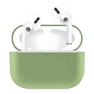 Ultra Thin Protective Universal Silicone Case Cover For Airpods Pro - Green - Picture 1 of 6