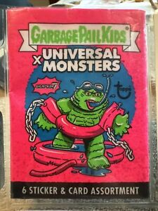2019 Topps Garbage Pail Kids - x Universal Monsters - 1st Edition Complete Set!