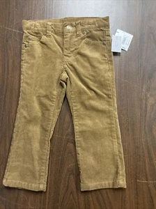 janie and jacket boys 2 T brown tan corduroy pants - Picture 1 of 8