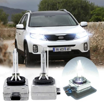  Kit de bombillas de faros delanteros HID para Kia Sorento 2014-2017 stock de haz bajo D3S cantidad 2 Foto 1 de 4