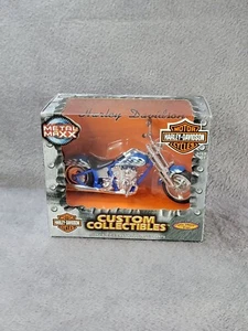 Harley Davidson FXSTS/FXSTSI SPRINGER SOFTAIL Motorcycle Metal Maxx Scale 1:17 - Picture 1 of 12