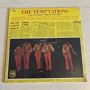 VERSIEGELT The Temptations LIVE AT LONDON'S TALK OF THE TOWN LP - Bild 1 von 2