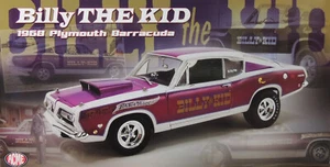BILLY THE KID 1968 HEMI BARRACUDA NHRA DRAG CAR ACME 1:18 DIECAST MODEL CAR - Picture 1 of 9