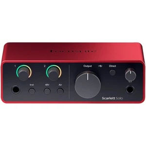 Focusrite Scarlett Solo USB-C Audio Interface (Gen 4) - Picture 1 of 8