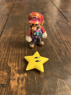 2.5" STAR POWER SUPER MARIO WORLD of NINTENDO JAKKS PACIFIC - Image 1 of 2