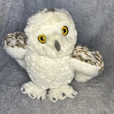 Wild Republic Snowy Owl Plush 12" White Yellow Eyes Soft Stuffed Animal Bird - Image 1 of 4