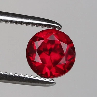 Red Ruby Blood 6.50 Ct. Round Cut Mozambique Amazing RARE Loose Gemstone - Image 1 of 4