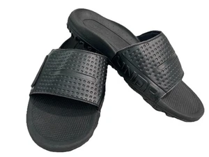 UNDER ARMOUR Size 7 Michelin Fat Tire Wild Gripper Sway Black Men's Slides - Picture 1 of 10