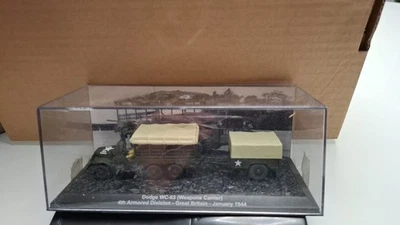 DIE CAST 1/72 " DODGE WC-63 (WEAPONS CARRIER) GREAT BRITAIN 1944 " - Immagine 1 di 2