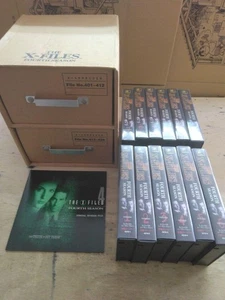 The X-Files Season 4 VHS Set 12 Vols with Storage Box & Episodes, Used - Picture 1 of 8