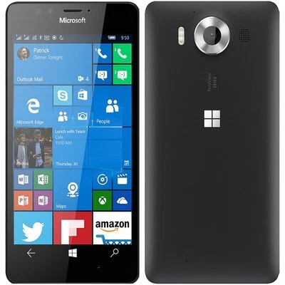 Microsoft Lumia 950 4G Black 32GB + 3GB Dual-SIM Factory Unlocked GSM NEW - Image 1 of 3
