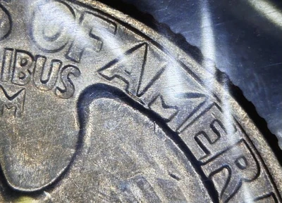 1971-D Washington Quarter ~ DDR FS-801 ~ UNC In Mint Cello - Image 1 of 4