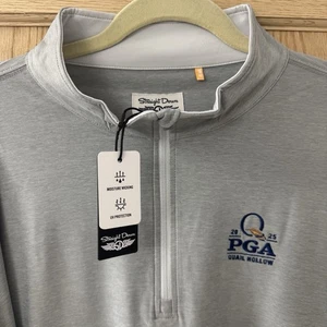 Straight Down Oceanside 2025 PGA Championship 1/4 Zip Pullover 2XL Quail Hollow - Bild 1 von 12