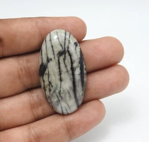 41.00 Cts Designer Natural Picasso Jasper  Gemstone Oval Cabochon 22x39x6 mm - Picture 1 of 8