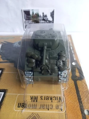 Solido 1/50, char Sherman M4A3 Arrache Haie "Prong", USA WW2, Neuf, Rare, (N69) - Photo 1/4